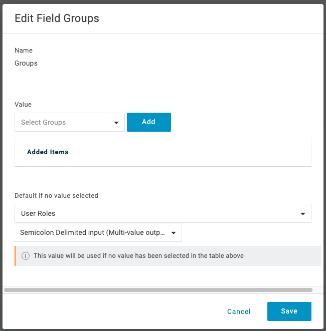 Onelogin App Groups Claim Setting